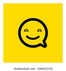 facial expressions. emoticons icon vector