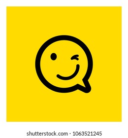 facial expressions. emoticons icon vector