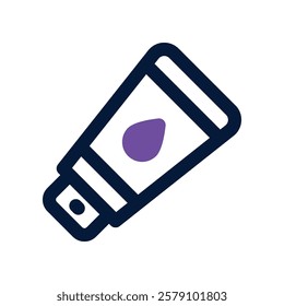 facial foam icon. vector dual tone icon for your website, mobile, presentation, and logo design.