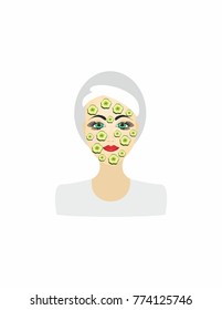 Facial mask cucumber