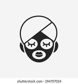 Facial mask icon