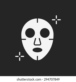 Facial mask icon