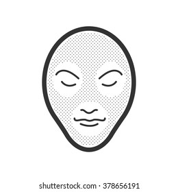 Facial mask icon