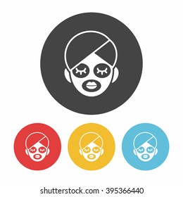 Facial mask icon