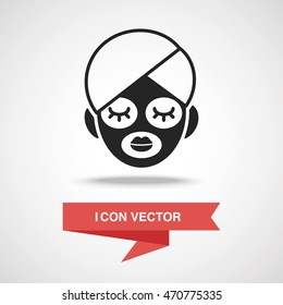 Facial mask icon