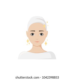 facial mask icon illustration