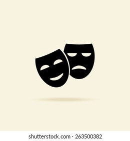 facial mask symbol