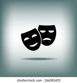 facial mask symbol