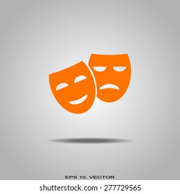 facial mask symbol