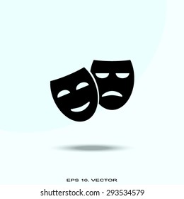 facial mask symbol