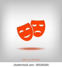 facial mask symbol