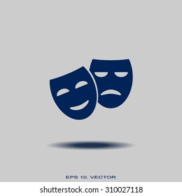 facial mask symbol