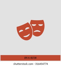 facial mask symbol