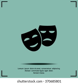 facial mask symbol