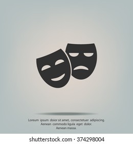 facial mask symbol