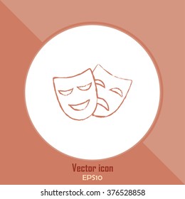 facial mask symbol