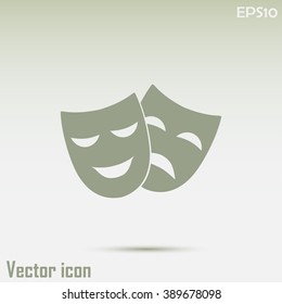 facial mask symbol