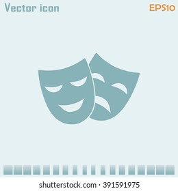 facial mask symbol