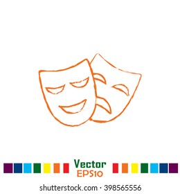 facial mask symbol