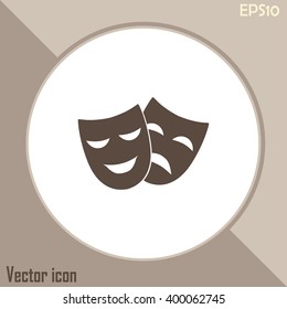 facial mask symbol