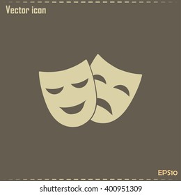 facial mask symbol