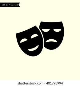 facial mask symbol