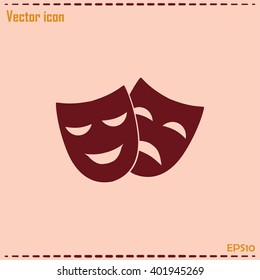 facial mask symbol