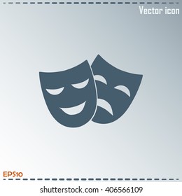 facial mask symbol