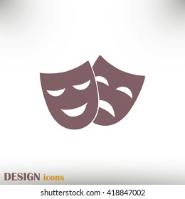 facial mask symbol