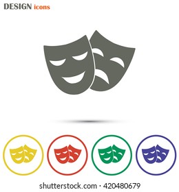 facial mask symbol