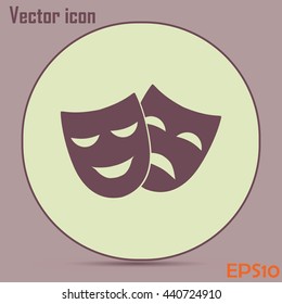 facial mask symbol