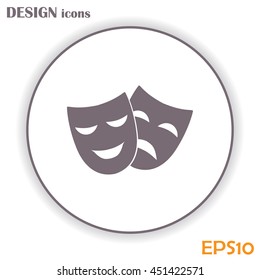 facial mask symbol