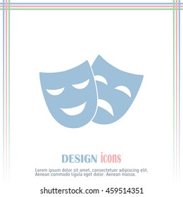 facial mask symbol