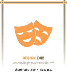 facial mask symbol