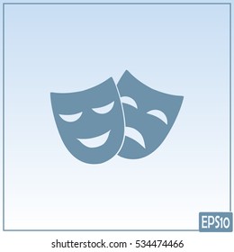 facial mask symbol