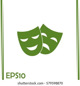 facial mask symbol