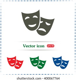 facial mask symbol vector illustration