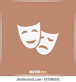 facial mask symbol vector illustration