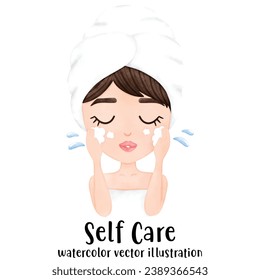 Facial Mask, woman face, self care, Skin care