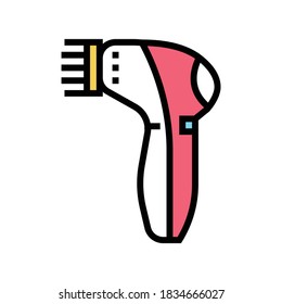 facial massager color icon vector. facial massager sign. isolated symbol illustration