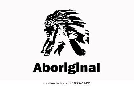The facial profile of an American Indian