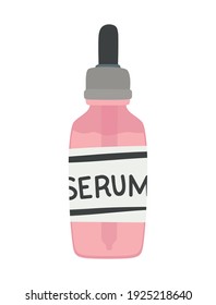 facial serum on a white background vector illustration design