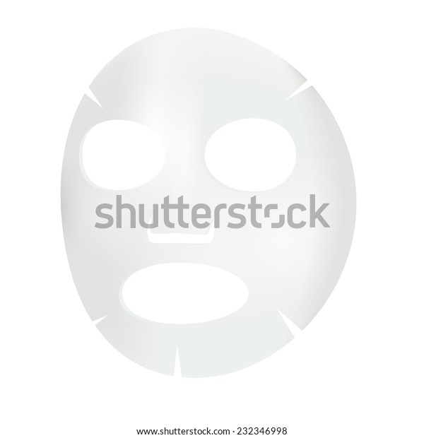 Facial Sheet Mask Stock Vector (Royalty Free) 232346998 | Shutterstock