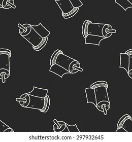 facial tissue doodle doodle seamless pattern background