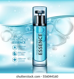 Facial Treatment Essence Skin Care Cosmetic.