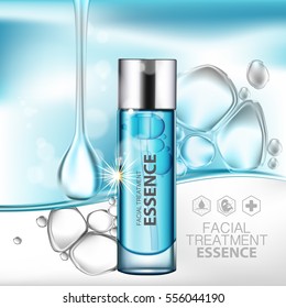 Facial Treatment Essence Skin Care Cosmetic.