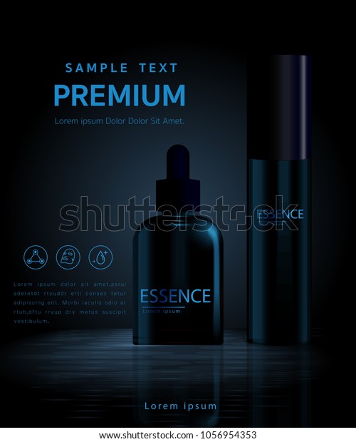 essence dark blue perfume