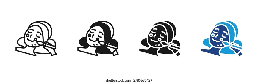 Facial Treatment icon set multiple style collection