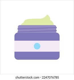 Icono vector de herramientas de tratamiento facial