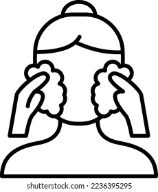 Facial Treatment vector icon. Can be used for printing, mobile and web applications.